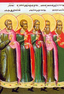 мчч. Акиндина, Пигасия, Аффония, Елпидифора, Анемподиста и иже с ними