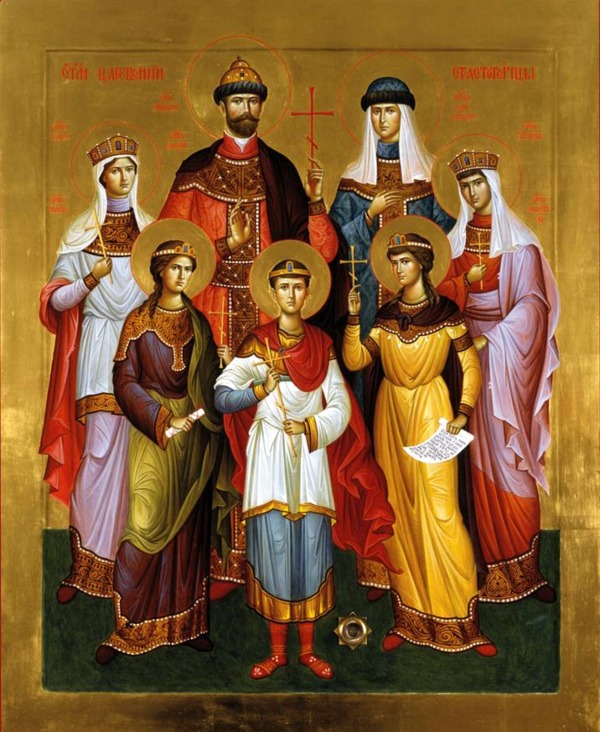 страстотерпцев Императора Николая II, Императрицы Александры, царевича Алексия, великих княжен Ольги, Татианы, Марии, Анастасии




блгв. вел. кн. Андрея Боголюбского